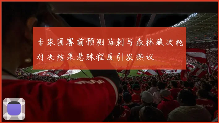 专家团赛前预测马刺与森林狼次轮对决结果悬殊程度引发热议